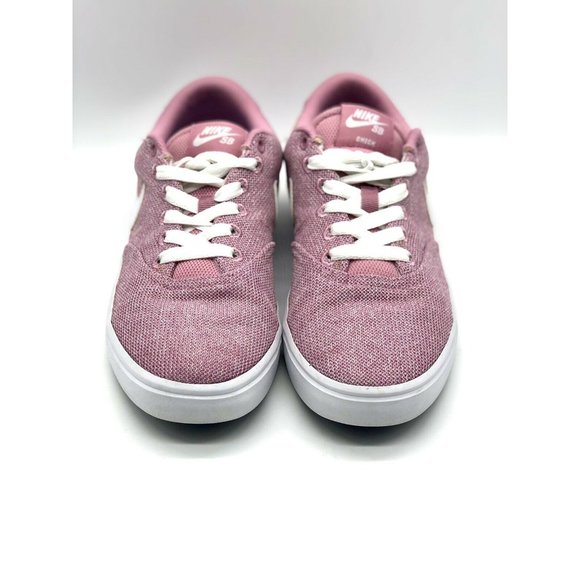 Nike Women's SB Check Solar Canvas Sneaker Pink - Picture 4 of 6